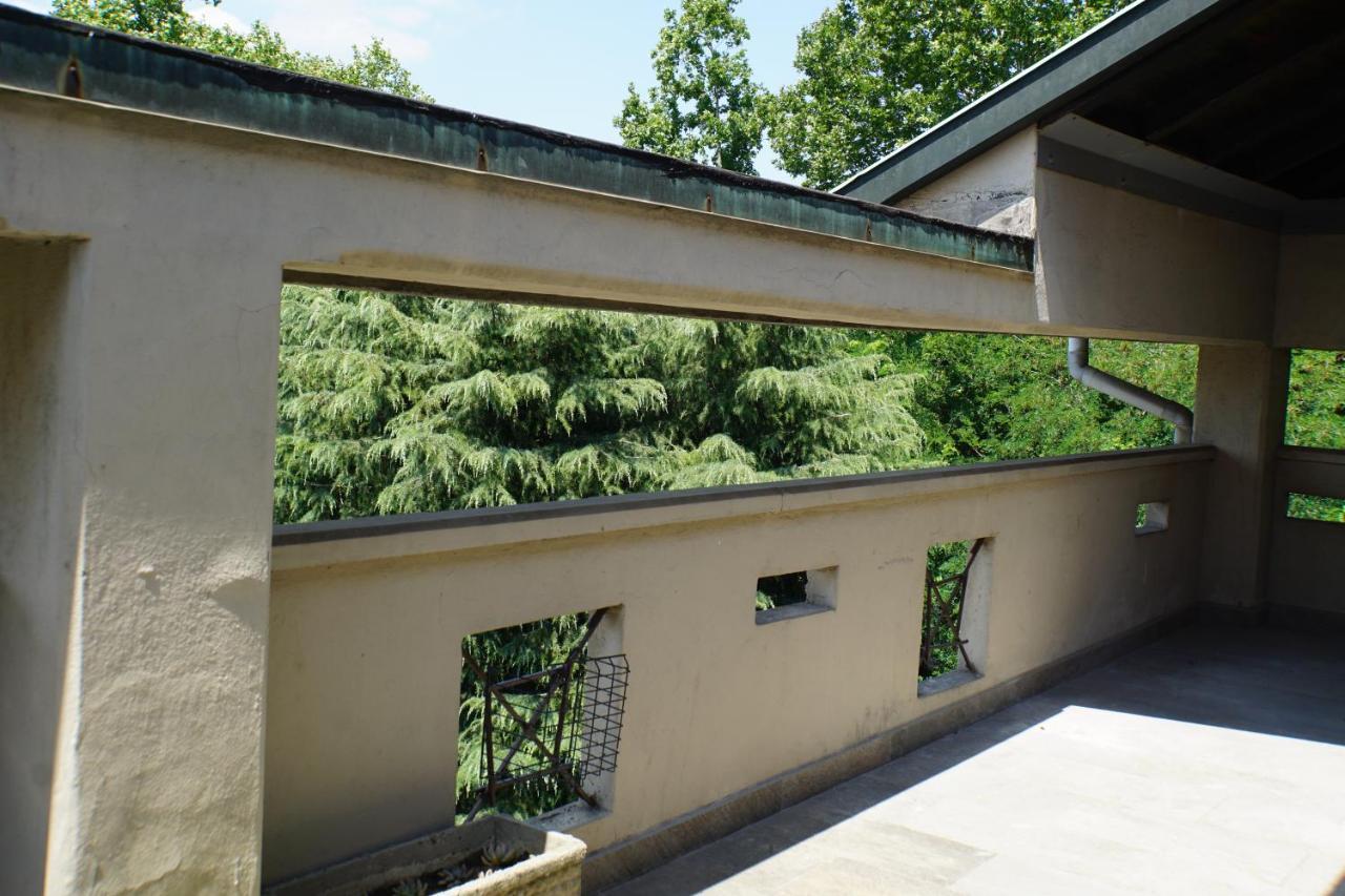 La Rotonda 2 Camere Con Terrazza In Centro Pavia Buitenkant foto